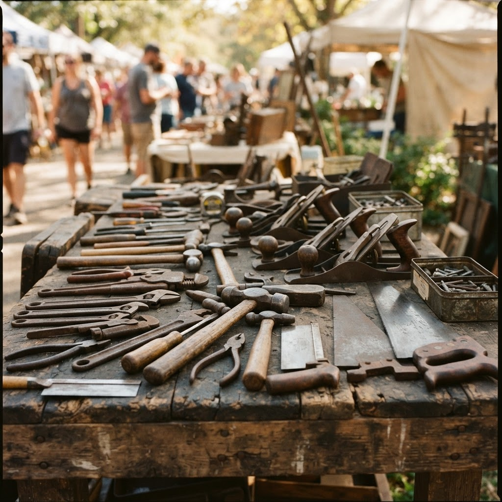 Granny's Tool Shed booth
